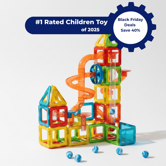 Magnetic Tiles Marble Run